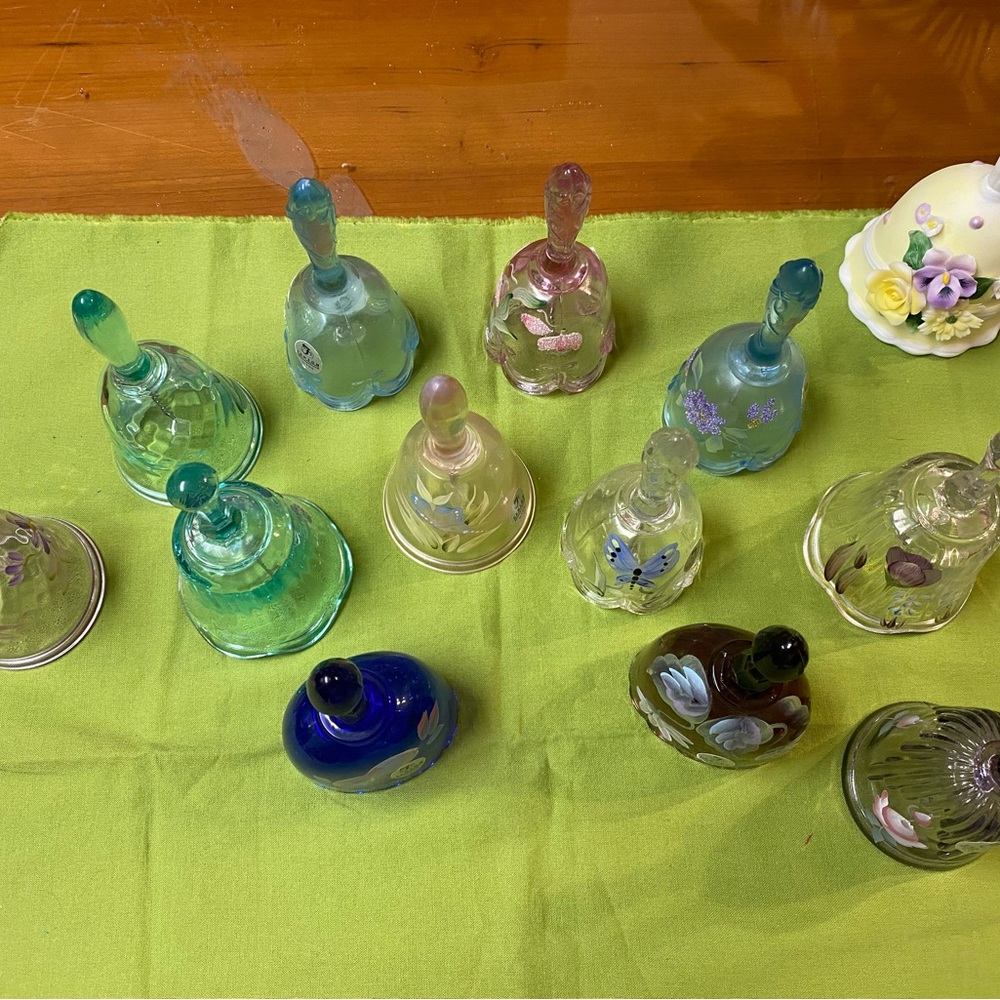 Fenton Glass Bells